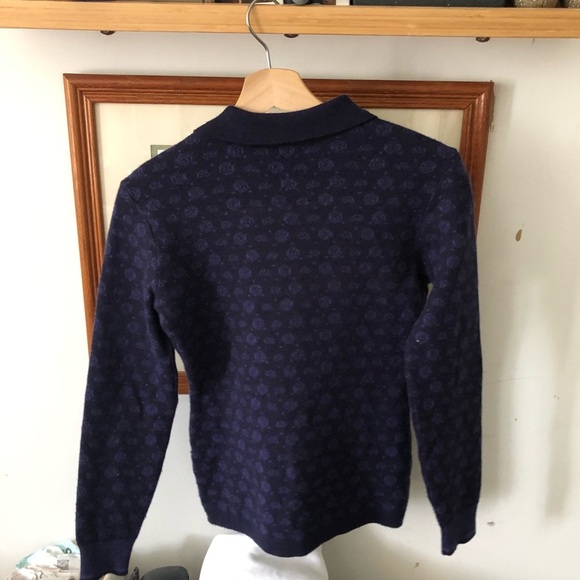 Vintage Jessica Wool Collared Sweater - Picture 6 of 7